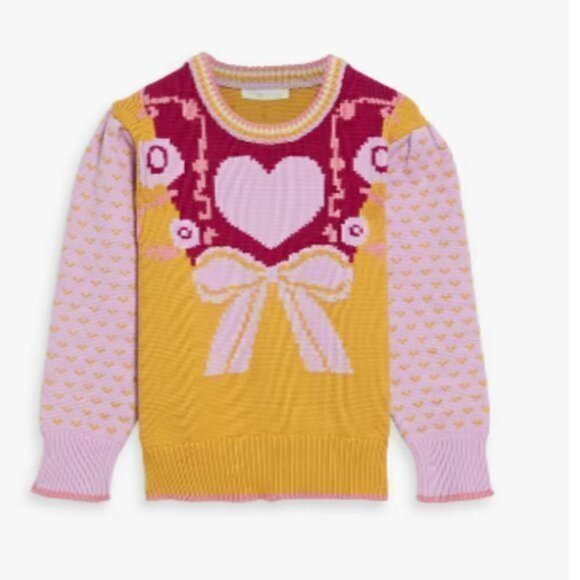 LOVESHACKFANCY Crochet-knit cotton-blend sweater FLAW - Picture 13 of 13